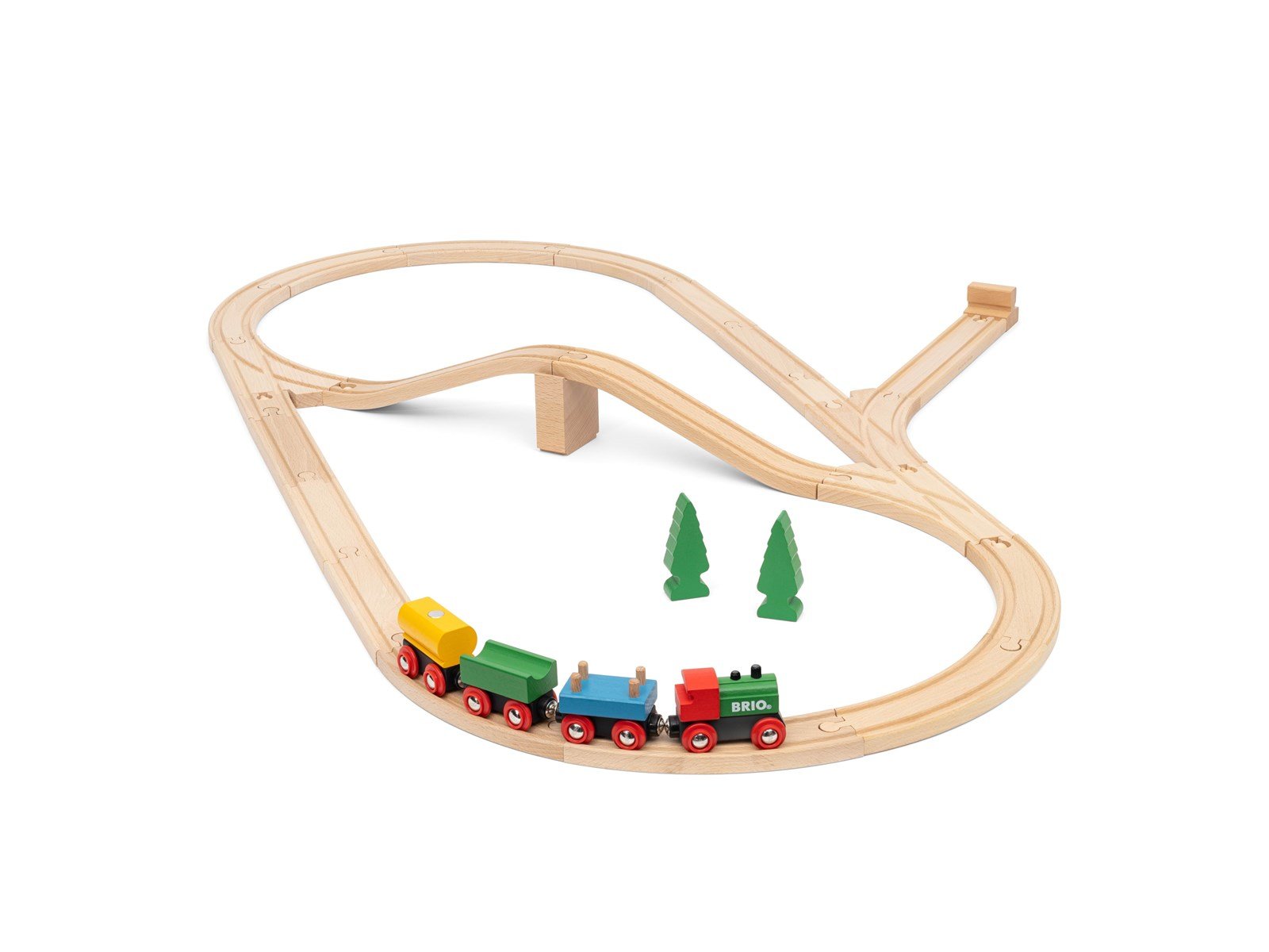 Brio BRIO 65 Jahre Holzeisenbahn Jubiläums-Zugset Brio BRIO 65 Jahre Holzeisenbahn Jubiläums-Zugset